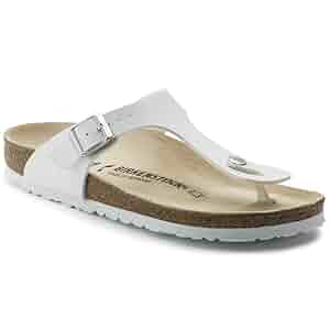Amazon.com | Birkenstock Gizeh BF White, 44(EU)-13-13.5 (US
